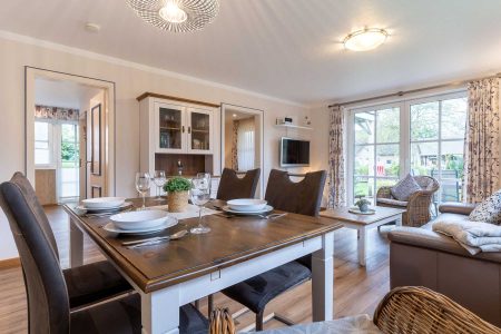 Esszimmer der Ferienwohnung im Erdgeschoss